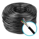 Cabo Rede Cat5e Internet Externo C/100m Blindado Menor Preço