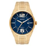 Relógio Orient Masculino Ref: Mgss1152 D2kx Casual Dourado