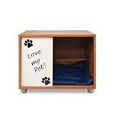 Armario Pet Com Porta Deslizante - Matte-off White