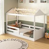 Cama Casinha Infantil Montessoriana 8320 Branco