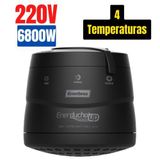 Chuveiro Preto Ducha Enerducha Up4 6800w 220v 4 T