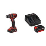 Parafusadeira/furadeira Bateria Tc-cd 18/35 Li E 1 Kit Carregador Bivolt Com Bateria 18v 4,0ah Vermelho