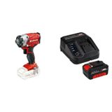 Parafusadeira De Impacto A Bat. Te-ci 18/1 Li-solo E 1 Kit Carregador Bivolt Com Bateria 18v 4,0ah Vermelho