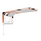 Chuveiro Acqua Duo Rose Gold/Branco 220V 7800W Lorenzetti