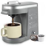 Cafeteira Eletrica Expresso Para Capsula 350 Ml 800w, 110v, Chulux Cl Cm20001, Cinza