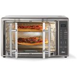 Forno Eletrico De Bancada 42l Com Controle De Temperatura E Temporizador, Aco Inoxidavel, 110v, Oster 2142008, Prateado