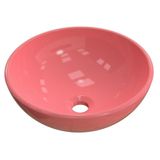 Cuba Pia De Apoio Redonda Bowl Rosa