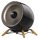 Vornado EH1-0135-06 Aquecedor Elétrico Portátil, 750/1500W/110V, Preto.