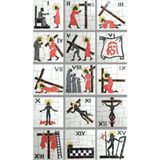 Via Sacra Em Mosaico Feito Com Cerâmicas