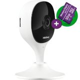 Câmera De Segurança Wi-fi Interna Ip Com Cartão 32gb | Imx C 2mp - 1080p