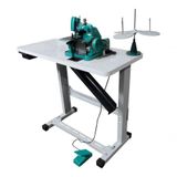 Máquina Overlock Semi Gn-1 Com Mesa 110v
