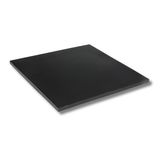 Manta De Borracha 15mm Lisa 100cm X 100cm Menco - 1 Unidade