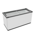 Freezer Horizontal Congelados Tampa Vidro 404l Nf55 Metalfrio 127v 127v