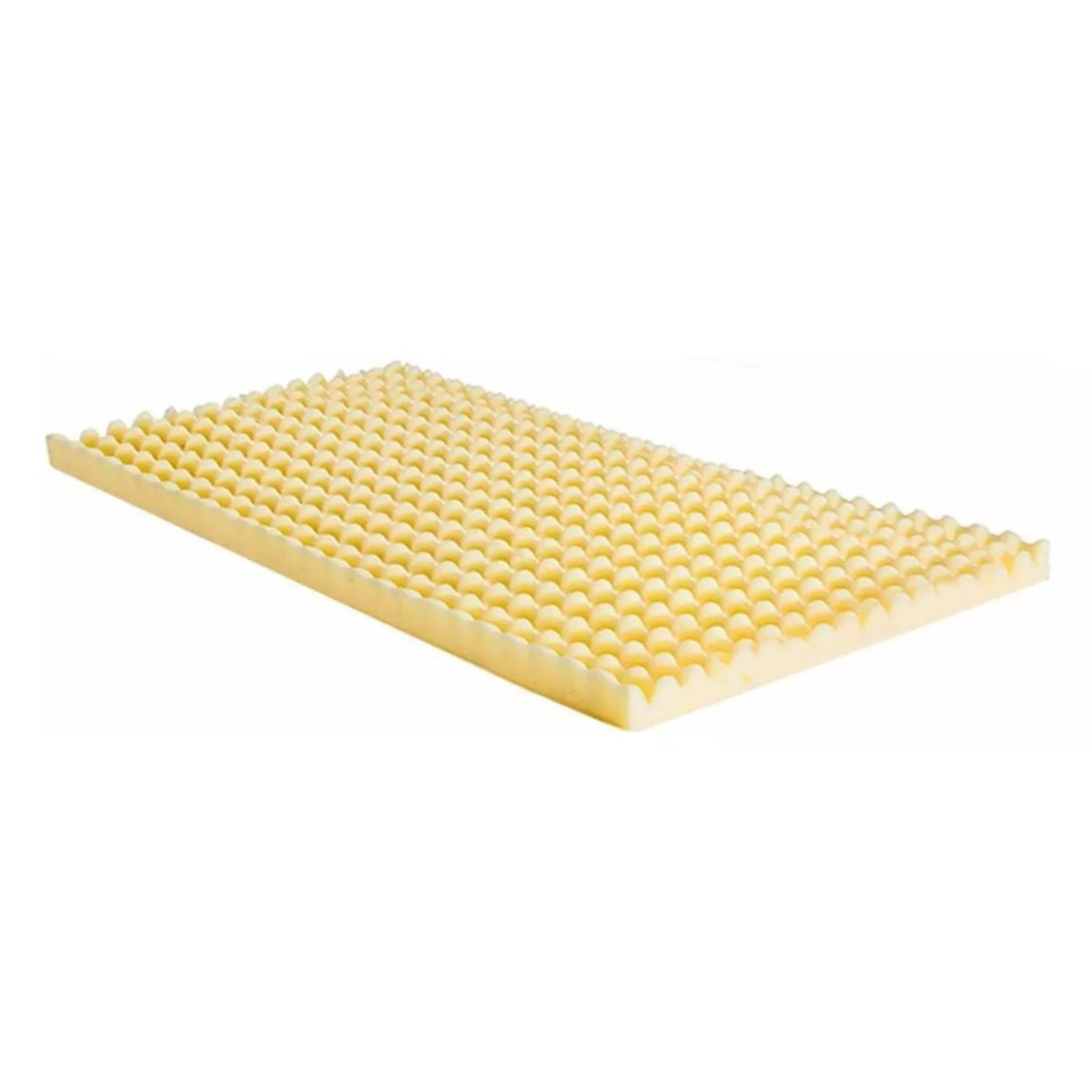 Colchão Solteiro Orthocrin D23 Casca De Ovo Antiestresse 88x188x5 Amarelo