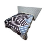 Coberdom Cobredom Manta Casal Queen Dupla Face Cobertor Cor 05