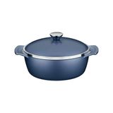 Panela Caçarola Lyon Azul 24cm Tramontina Forjada Antiaderente Starflon High Performance Elementar