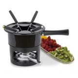 Aparelho De Serviço Fondue Viena 8 Peças Panela 1 Litro Conjunto Serviço Kit Carne Chocolate Queijo