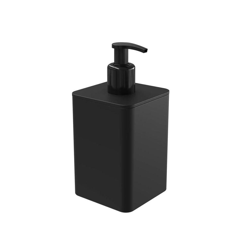 Dispenser Para Detergente E Sabonete Líquido 350ml - Stolf Preto