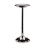 Pedestal Para Champanheira Balde De Gelo Aço Inox 65cm Festa Evento Bar Casa Cozinha