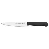 Faca Para Carne 6&quot; Lâmina Aço Inox Tramontina Preto Tramontina