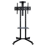 Suporte Pedestal Para Tv 32 A 70 Com Rodízios Rack-100 Aquário