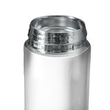 Garrafa Térmica Inteligente De Inox 500ml Tampa C-sensor De Temperatura Led Água Café Chá Branco