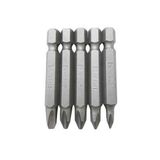 Jogo De Bits Phillips Com 05 Peças - Longo 50mm - Fertak