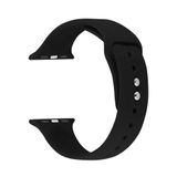 Pulseira Para Apple Watch Com Proteção Para A Tela - Silicone Preta 40mm