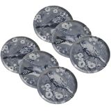 Conjunto De Pratos De Sobremesa 06 Peças Bio Hallerbos Porto Brasil