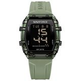 Relógio De Pulso Feminino Esportivo Fashion Lcd Digital Verde