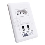 Tomada De Parede Usb 5v Carregador Celular 10a Bivolt