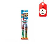 Kit C-06 Gum Patrulha Canina Escova Dental Infantil