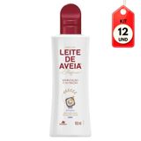 Kit C/12 Davene Leite De Aveia Intensa Hidratante 180ml