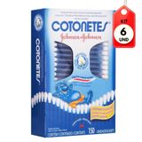 Kit C-06 Johnsons Cotonetes Hastes Flexíveis C-150