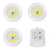 Lampada Led Luminaria Sem Fio Com Controle Remoto Kit C- 3