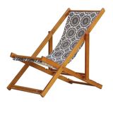 Espreguiçadeira Preguiçosa Dobrável Mel Sb-mandala