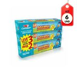 Kit C-06 Condor Galinha Pintadinha Gel Dental S- Flúor 3x50g