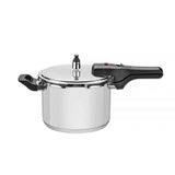 Panela De Pressão Tramontina Brava Em Aço Inox Com Fundo Triplo 20 Cm 4,5 L Tramontina