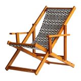 Espreguiçadeira Preguiçosa Dobrável Mel Cb-retro