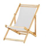 Cadeira Espreguiçadeira Preguiçosa Dobrável S-b-branco