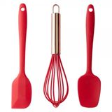 Kit Utensílios Silicone 25 Cm - (3 Peças) Clink