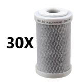 Kit 30 Refil Filtro 5 Carbon Block Carvão Bbi Pentair