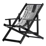 Espreguiçadeira Preguiçosa Dobrável Black Cb-jornal