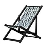Espreguiçadeira Preguiçosa Dobrável Black Sb-triang Preto