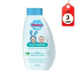 Kit C-03 Turma Da Mônica Cheirinho De Bebê Talco Vegano 200g