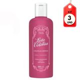 Kit C/03 Leite De Colônia Loção De Limpeza Final Fantastic 100ml