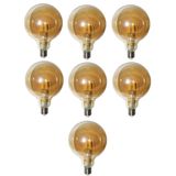 Lampada Led Multifilamento 30w Kit 7 Unidades 380lm Vintage Decorativo Retro Iluminaçao Vintage