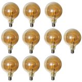 Lampada Multifilamento 30w Led Vintage Kit 10 Unidades Casa Decoraçao Iluminaçao Retro