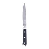 Faca Para Pão E Vegetais Aço Inox 15,5cm Kenya Preta Faca Para Pão E Vegetais Aço Inox 15cm Kenya Preta