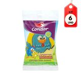 Kit C-06 Condor Galinha Pintadinha Esponja P- Banho